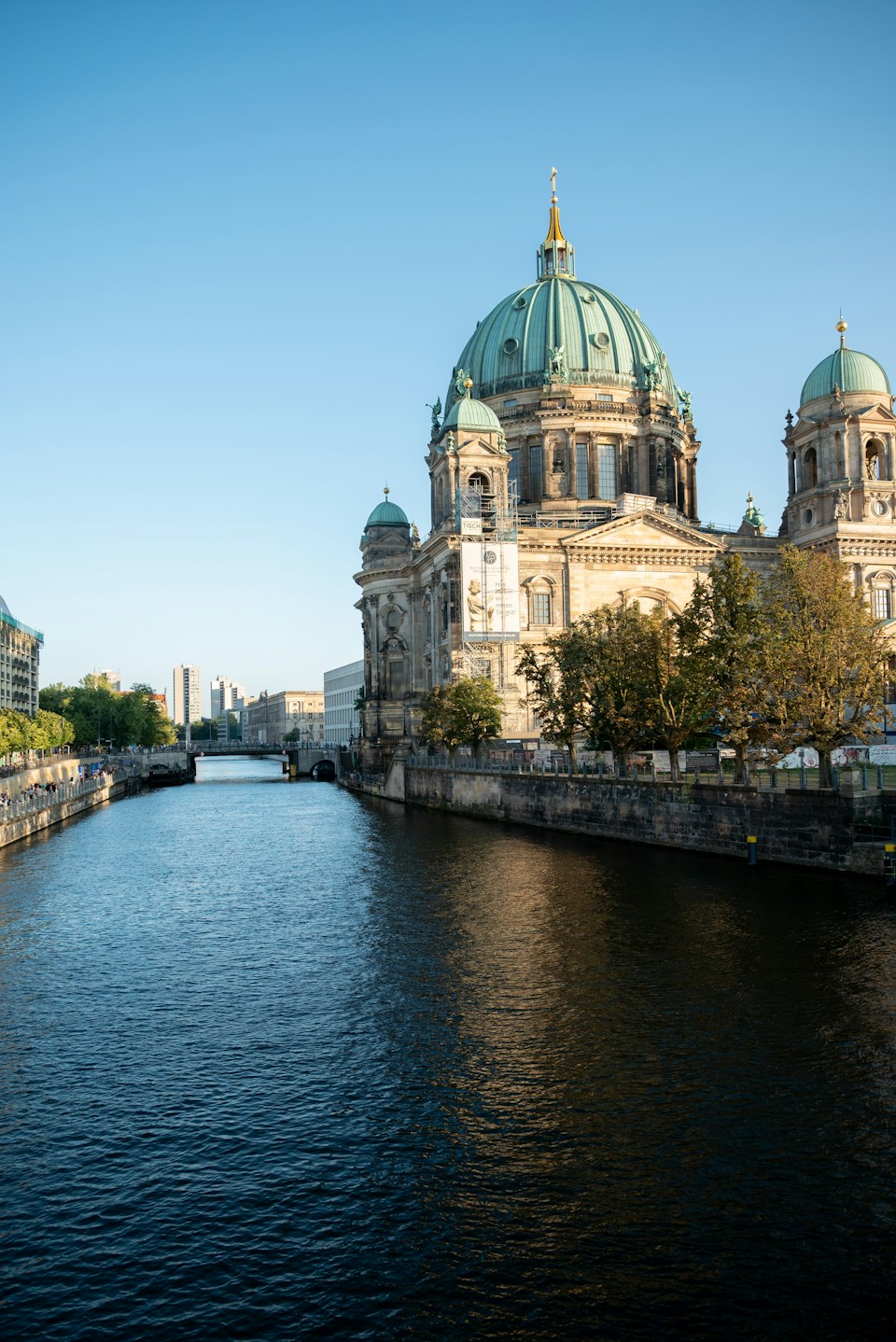 Berlin Cathedral beside the River Spree